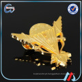 Sedex 4p Custom Gold Pilot Wing emblema (b-96)